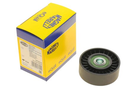 Натяжной ролик, поликлиновой ремень magneti Marelli 331316170639 на Ауди А6 с6
