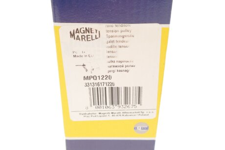 HYUNDAI Ролик ремня (без нат.мех.!) Accent,i20,30,40,Matrix,Kia Ceed,Carens,Rio,Soul 1.1/1.7CRDi 05- magneti Marelli 331316171220