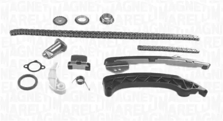 MAGNETI MARELLI TOYOTA К-т ланцюга ГРМ (ланцюг 2 шт + направляючі + 3 шестерні + натягувач + сальник) AURIS 1.8 09-, AVENSIS 1.8 08-, C-HR 1.8 16-, LEXUS magneti marelli 341500001460