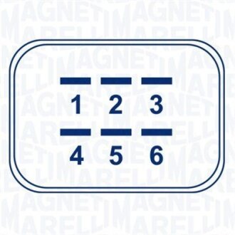 LAND ROVER Склопідйомник задн. (з електр. двигуном) FREELANDER 2 06- magneti Marelli 350103115900