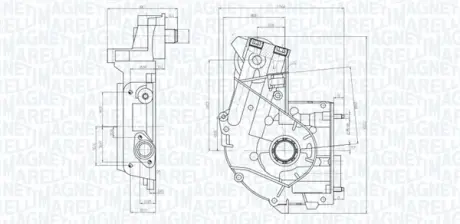 MAGNETI MARELLI FIAT Оливний насос BRAVA 98-, PANDA 03-, PUNTO 01-, TOYOTA Magneti Marelli 351516000098