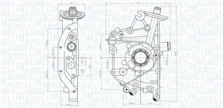 MAGNETI MARELLI HYUNDAI Оливний насос ACCENT II 00-, ACCENT III 05-, ELANTRA III 00-, GETZ 05-, KIA Magneti Marelli 351516000114