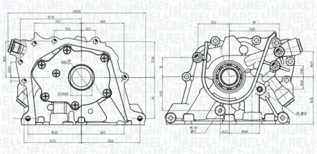 MAGNETI MARELLI FORD Оливний насос Focus, Fiesta, MAZDA Magneti Marelli 351516000127