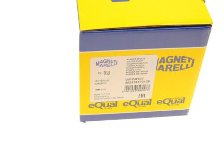 Водяной насос (кор.код. WPQ0139) magneti Marelli 352316170139