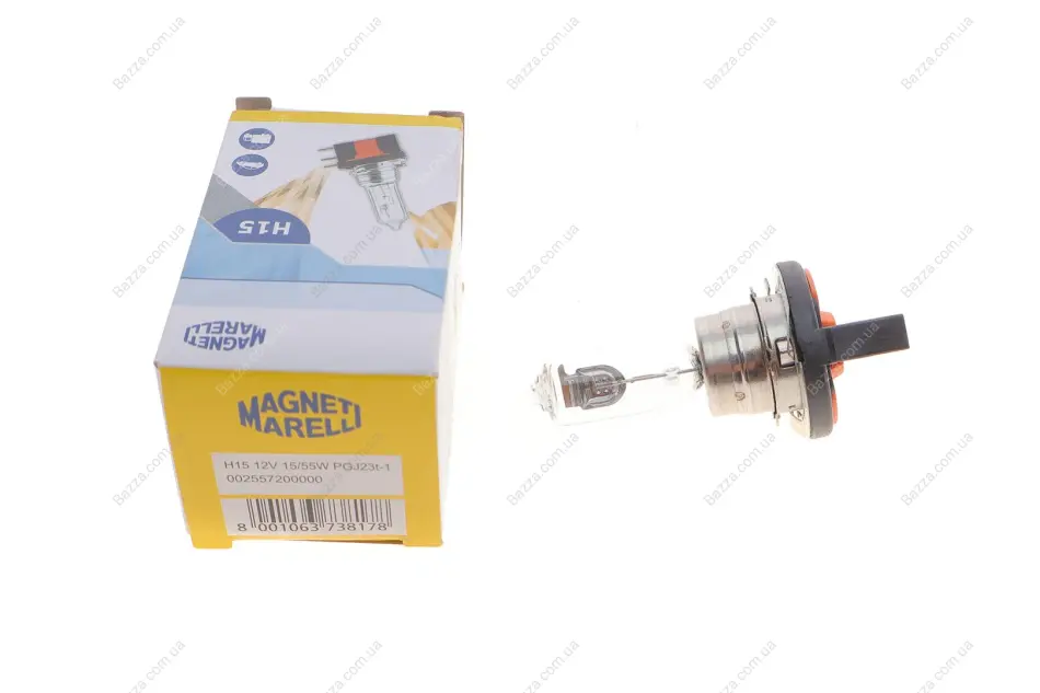 Автолампа H15 Magneti Marelli 002557200000 (фото 1)