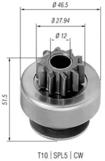 Бендикс стартера magneti marelli 940113020424