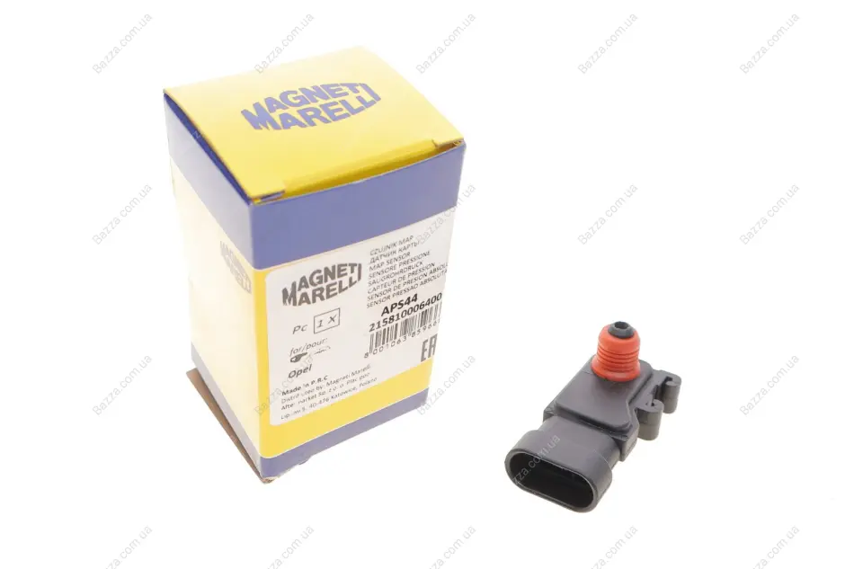 Датчик давления впускного коллектора magneti marelli 215810006400