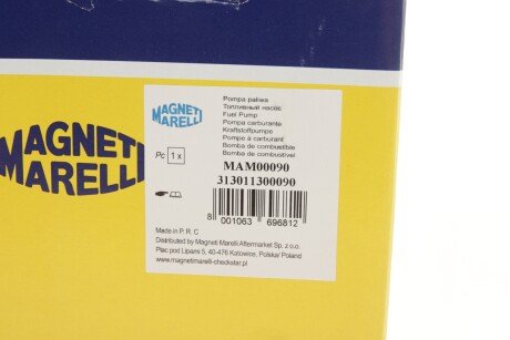 Электрический топливный насос magneti Marelli 313011300090