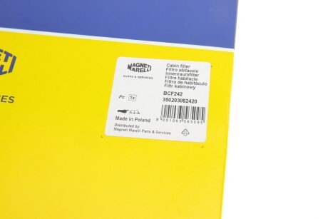 Фільтр салону magneti Marelli 350203062420