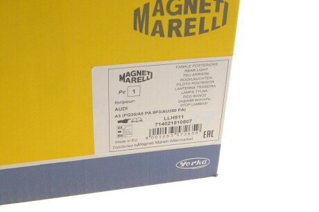 Фонарь (фара) заднего хода magneti Marelli 714021910807