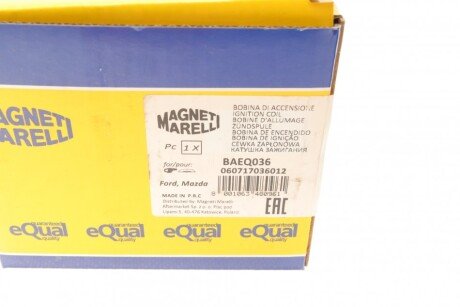 Катушка (модуль) зажигания magneti Marelli 060717036012