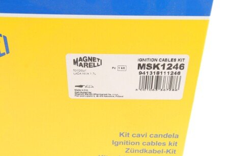 Высоковольтные провода для свечей зажигания magneti Marelli 941318111246