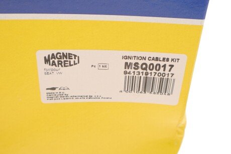 Высоковольтные провода для свечей зажигания magneti Marelli 941319170017