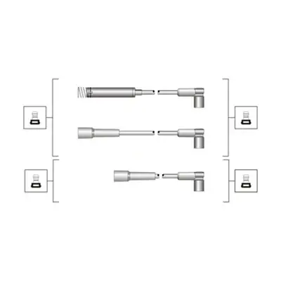 Комплект проводів запалення Magneti Marelli 941319170020 (фото 1)