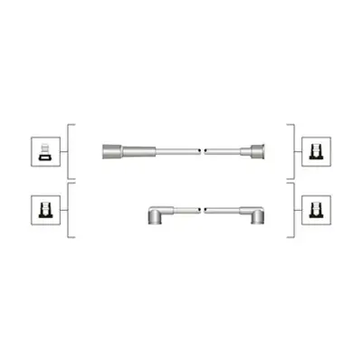 Комплект проводів запалення magneti marelli 941319170106