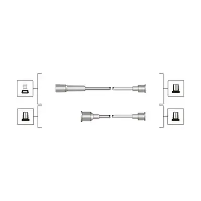 Комплект проводів запалення Magneti Marelli 941319170113 (фото 1)