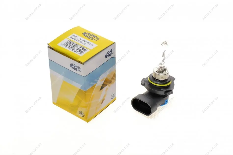 Лампа галогеновая HIR2 12V 55W PX22D (пр-во) magneti marelli 002557500000