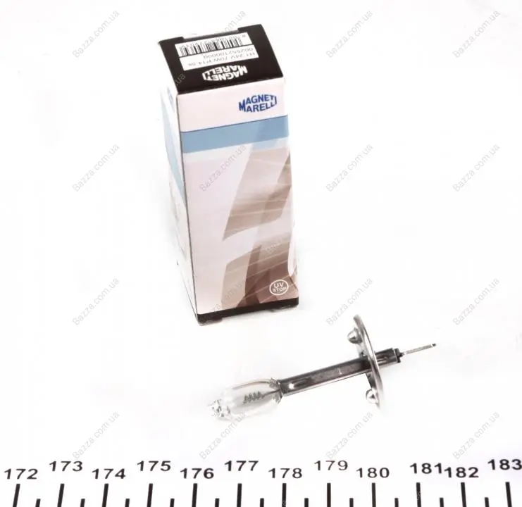 Лампа H1 24V 70W P14.5s (кор.код. H1 24) (пр-во) Magneti Marelli 002552100000 (фото 1)