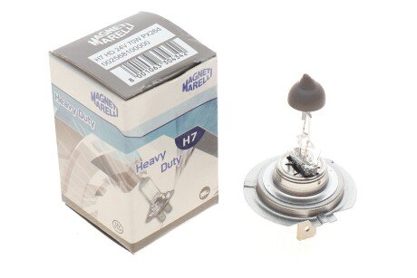 Лампа накаливания, фара дальнего света (кор.код. H7 24 HD) magneti Marelli 002568100000