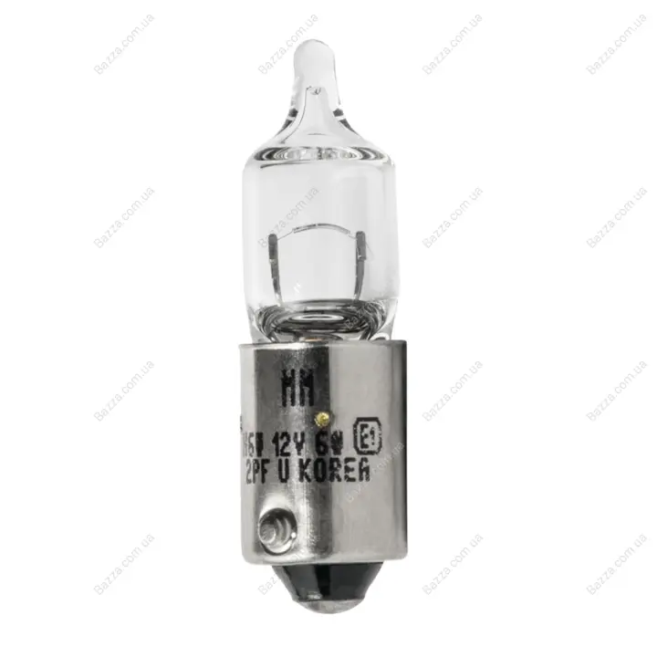 Лампа накаливания H6W 12V 6W BAX9s (пр-во) magneti marelli 002701100000