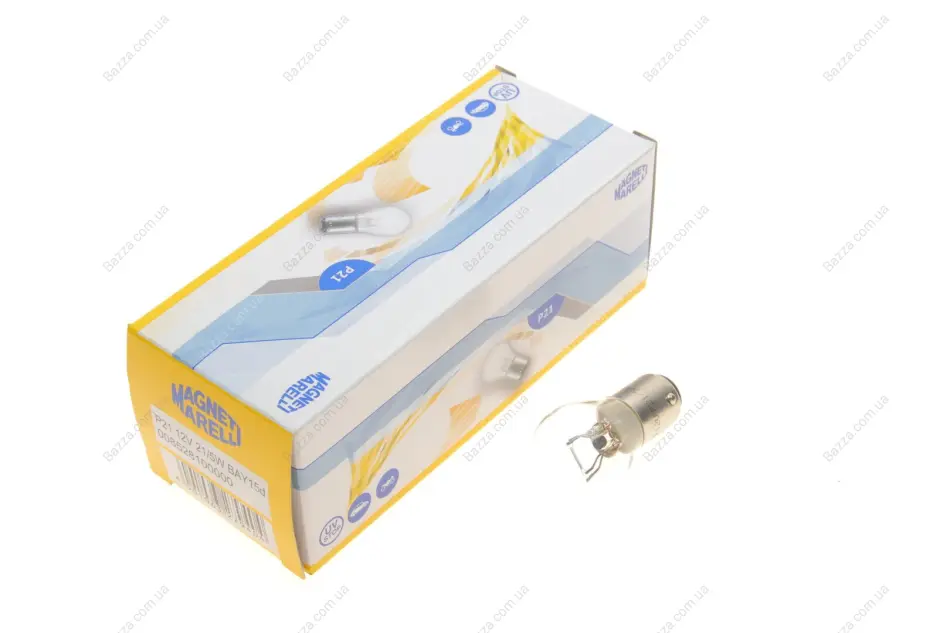 Лампа накаливания P21/5W 12V BAY15d (пр-во) magneti marelli 008528100000