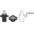 Лампа накаливания PB3 12V 1.2W B8.3D (пр-во) magneti marelli 003733100000