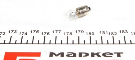 Лампа накаливания T4W 12V 4W BA9s magneti Marelli 002893100000
