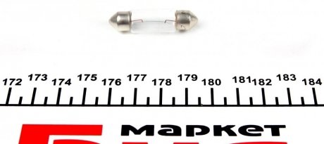 Лампа вспомогат. освещения C10W 12V SV8.5-8 (10,5x38) magneti Marelli 009461100000