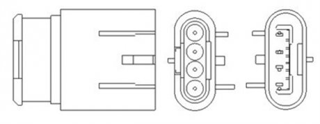 Лямбда-зонд magneti Marelli 466016355160 на Фиат Пунто