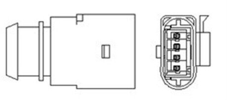 AUDI Кисневий датчик (лямбда-зонд) A4 B7, A6 C6 magneti Marelli 466016355039 на Ауди А6 с6