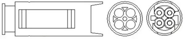 MAGNETI MARELLI BMW лямбда-зонд (4 конт.) E46/39 2.0/3.0 98- magneti marelli 466016355079