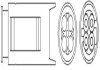 BMW лямбда-зонд (4 конт.) E46/39 2.0/3.0 98- magneti Marelli 466016355079