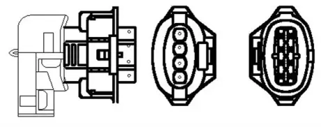 MAGNETI MARELLI CHEVROLET Кисневий датчик (Лямбда-зонд) CAPTIVA (C100, C140) 3.2 4WD 06-, OPEL ASTRA H 1.6 07-10, CORSA D 1.6 07-14 Magneti Marelli 466016355162