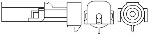 MAGNETI MARELLI DAEWOO лямбда-зонд (1 конт.) Lanos, HYUNDAI, SUZUKI magneti marelli 466016355005