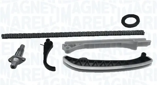 MAGNETI MARELLI DB К-т ланцюга ГРМ (ланцюг+натягувач+3 заспокоювача+ сальник) W169/W245 1.5/2.0 magneti marelli 341500001060