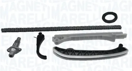 MAGNETI MARELLI DB К-т ланцюга ГРМ (ланцюг+натягувач+3 заспокоювача+ сальник) W169/W245 1.5/2.0 magneti marelli 341500001060