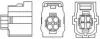 MAGNETI MARELLI DB лямбда-зонд (4-х конт.) W164, W169, W204, W211, W221, W251, CLK, CLS magneti marelli 466016355118