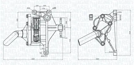 MAGNETI MARELLI DB помпа мастила Sprinter CDI 00- Magneti Marelli 351516000041
