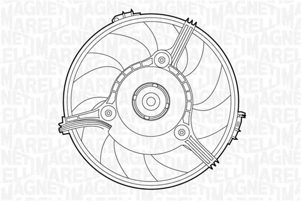 MAGNETI MARELLI Электровентилятор AUDI [] magneti marelli 069422263010