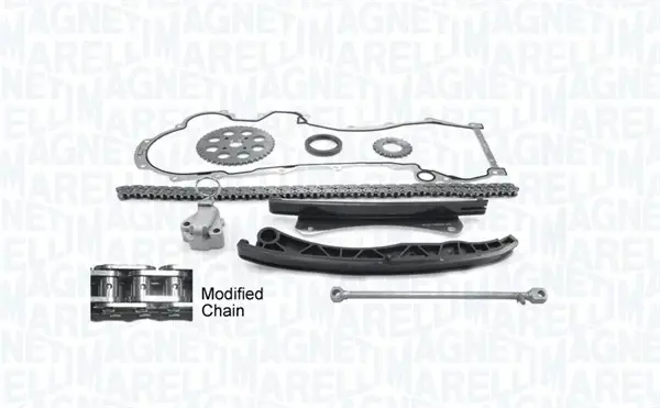 MAGNETI MARELLI FIAT К-кт ланцюга приводу ГРМ Doblo 1.3 1.3d, Opel Combo, Citroen Nemo magneti marelli 341500000111