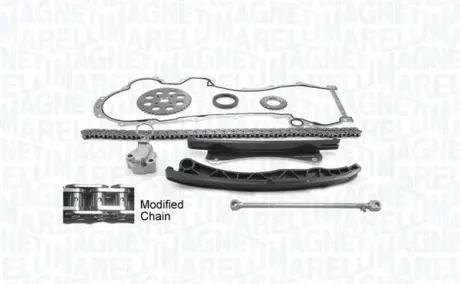 MAGNETI MARELLI FIAT К-кт ланцюга приводу ГРМ Doblo 1.3 1.3d, Opel Combo, Citroen Nemo magneti marelli 341500000111