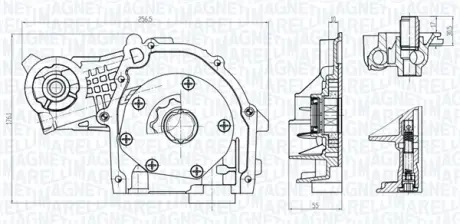 MAGNETI MARELLI FIAT помпа мастила 500 1.2 LPG 10-, ALBEA 1.4 07-09, DOBLO 1.4 05-, FORD KA (RU8) 1.2 08-16, OPEL COMBO Tour 1.4 12-, LANCIA, JEEP, ALFA ROMEO, ABARTH Magneti Marelli 351516000063