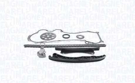 MAGNETI MARELLI FORD К-т ланцюга ГРМ (ланцюг+2успокоителя+2шестерни+натягувач+ прокладка) SUZUKI, PEUGEOT, OPEL magneti marelli 341500000100