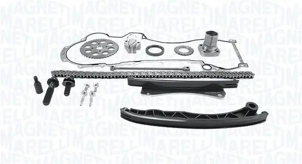 MAGNETI MARELLI FORD К-т ланцюга ГРМ (ланцюг+2успокоителя+2шестерни+натягувач+ прокладка) SUZUKI, PEUGEOT, OPEL magneti marelli 341500000102