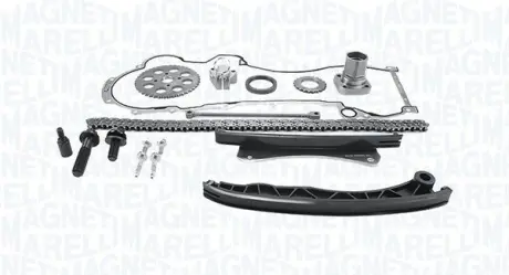 MAGNETI MARELLI FORD К-т ланцюга ГРМ (ланцюг+2успокоителя+2шестерни+натягувач+ прокладка) SUZUKI, PEUGEOT, OPEL magneti marelli 341500000102