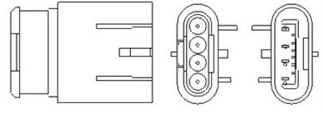 FORD Кисневий датчик (лямбда-зонд) KA II 1.2 08-, LANCIA, FIAT magneti Marelli 466016355161 на Фиат 500