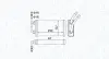 MAGNETI MARELLI FORD радіатор опалення Transit 94- magneti marelli 350218406000