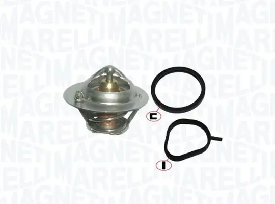MAGNETI MARELLI FORD Термостат с прокладкой t-82C Fiesta V 01-, Focus II 04-, Mazda 2 03- magneti marelli 352317101870