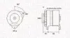 MAGNETI MARELLI генератор FORD FIESTA II -93 Magneti Marelli 063735060010 (фото 1)