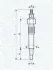 MAGNETI MARELLI GLOW PLUG LANCIA, OPEL, PEUGEOT, RENAULT [] magneti marelli 062583202304
